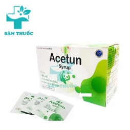 Acetun Syrup Tradiphar - Hỗ trợ bổ phế, giảm ho và viêm họng