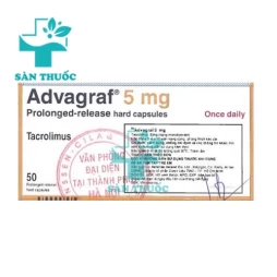 Advagraf 5mg Astellas - Thuốc chống thải ghép nội tạng hiệu quả