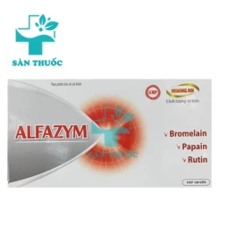 Alfazym - Hỗ trợ giảm sưng đau, phù nề hiệu quả