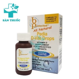 All Natural Pedia D-Vite Drops - Giúp bổ sung vitamin D cho trẻ