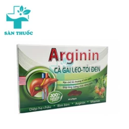 Arginin Cà gai leo-Tỏi đen - Hỗ trợ tăng cường chức năng gan