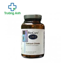 Biocare Calcium Citrate - Giúp bổ sung canxi cho cơ thể