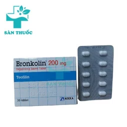 Bronkolin 200mg Adeka - Thuốc trị hen phế quản của Thổ Nhĩ Kỳ
