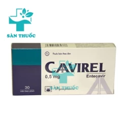 Caavirel 0.5mg Pymepharco - Thuốc điều trị viêm gan B hiệu quả