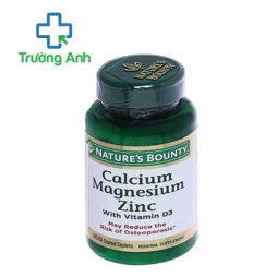 Calcium Magnesium ZinC with Vitamin D3 Nature's Bounty