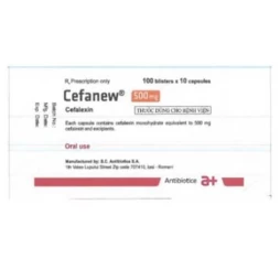 Cefanew 500mg Antibiotice - Thuốc trị nhiễm khuẩn hiệu quả