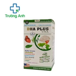 DHA Plus USA - Giúp hỗ trợ tăng cường tuần hoàn máu não