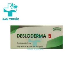 Desloderma 5 Hasan - Điều trị viêm mũi dị ứng và mề đay