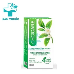 Dung dịch vệ sinh phụ nữ Choicare 150ml Nature Pharma (Trà xanh & tràm trà)