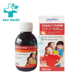 Ferrotamin VitaPlus - Hỗ trợ điều trị thiếu máu do thiếu sắt