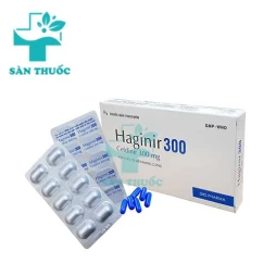 Haginir 300 DHG - Thuốc trị nhiễm khuẩn vừa và nhẹ cho trẻ