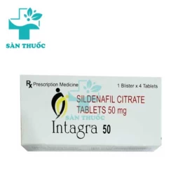 Intagra 50 Intas - Thuốc điều trị rối loạn cương dương hiệu quả