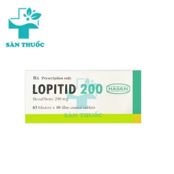Lopitid 200 Hasan - Điều trị tăng lipid máu hỗn hợp