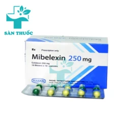 Mibelexin 250mg Hasan - Điều trị nhiễm khuẩn nhẹ và trung bình
