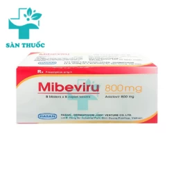 Mibeviru 800mg Hasan - Điều trị nhiễm Herpes simplex