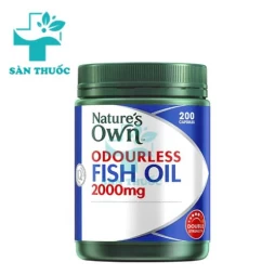 Nature's Own Odourless Fish Oil 200mg - Giúp bổ sung Omega-3