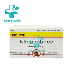 Nifephabaco 10mg TW1 - Thuốc điều trị huyết áp cao hiệu quả