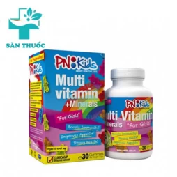 PN Kids Multi Vitamin + Minerals For Girls - Giúp tăng đề kháng