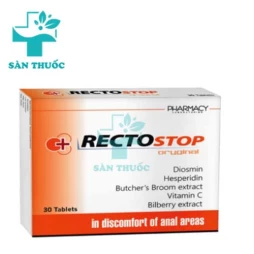 Rectostop Oryginal Pharmacy - Hỗ trợ điều trị bệnh trĩ