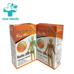 Rutin-C Rau Má - Hỗ trợ mát gan, tăng cường chức năng gan