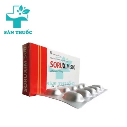 Soruxim 500 Amvipharm - Thuốc điều trị nhiễm khuẩn