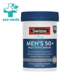Swisse Men's 50+ Multivitamin 90 Tablets - Tăng sức khỏe cho nam