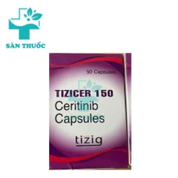 Tizicer 150 Tizig - Thuốc điều trị ung thư phổi của Ấn Độ