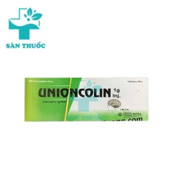Unioncolin Injection 1g Union - Thuốc điều trị tổn thương não