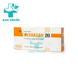Vashasan 20 - Thuốc điều trị bệnh đau thắt ngực