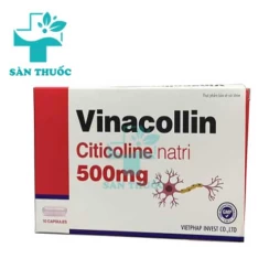 Vinacollin 500mg Mediplantex - Hỗ trợ tăng cường tuần hoàn não