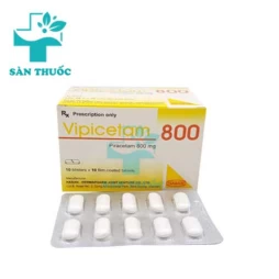 Vipicetam 800 Hasan - Thuốc điều trị chứng chóng mặt
