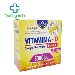 Vitamin A-D Forte Omega 3 For Adults 5000IU - Tăng cường sức khỏe