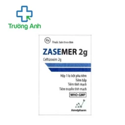 Zasemer 2g Amvipharm - Thuốc điều trị các bệnh nhiễm khuẩn nặng