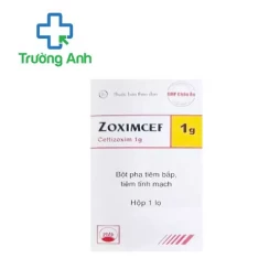 Zocimcef 1g Pymepharco - Thuốc điều trị nhiễm khuẩn nặng