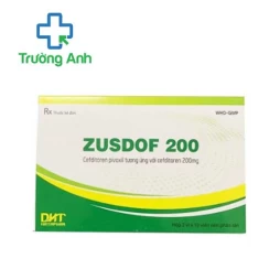 Zusdof 200 Hataphar - Thuốc điều trị nhiễm khuẩn nhẹ