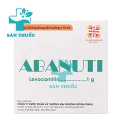 Abanuti - Thuốc điều trị thiếu hụt Carnitine cho cơ thể hiệu quả