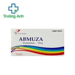 Abmuza 15mg Medisun - Điều trị huyết khối tĩnh mạch sâu và thuyên tắc phổi