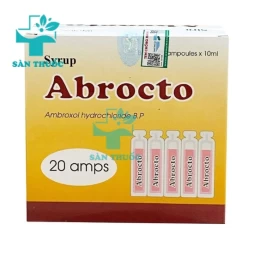 Abrocto Hadiphar (ống) - Thuốc giúp giảm ho, long đờm hiệu quả