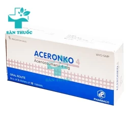 Aceronko 4 - Thuốc dự phòng huyết khối hiệu quả của Pharbaco