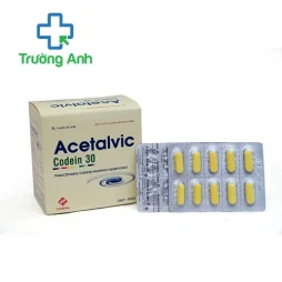 Acetalvic codein 30 Vidipha - Thuốc giảm đau, hạ sốt hiệu quả