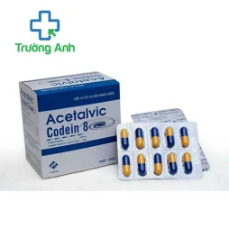 ACETALVIC-CODEIN 8 Vidipha - Thuốc giảm đau, hạ sốt hiệu quả