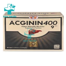 Acginin 400 9++ - Thuốc bảo vệ gan hiệu quả