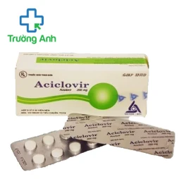 Aciclovir 200mg Meyer - Thuốc trị nhiễm Herpes simplex hiệu quả