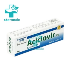 Aciclovir 5% HD Pharma - Thuốc điều trị zona thần kinh do virus Herpes zoster