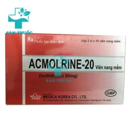 Acmolrine 20mg - Thuốc điều trị trứng cá hiệu quả của Hàn Quốc