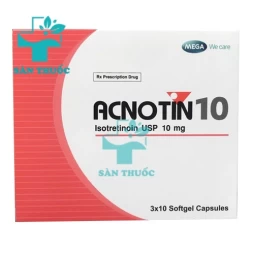 Acnotin 10 - Thuốc điều trị mụn trứng cá của Thái Lan