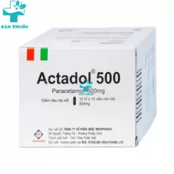 Actadol 500 - Paracetamol 500mg Medipharco