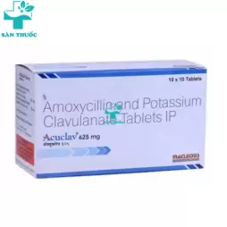 Acuclav 625 - Amoxicillin 500mg + Acid clavulanic 125mg Macleods