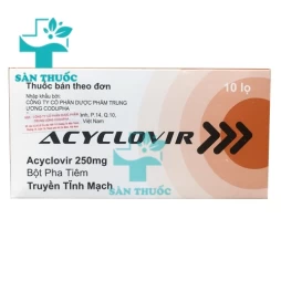 Acyclovir 250mg Kievmedpreparat (tiêm)
