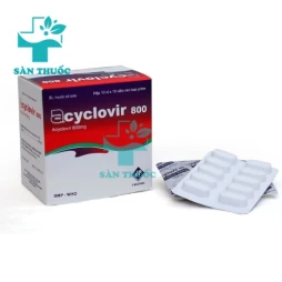 Acyclovir 800 Vidipha - Thuốc điều trị Herpes simplex hiệu quả